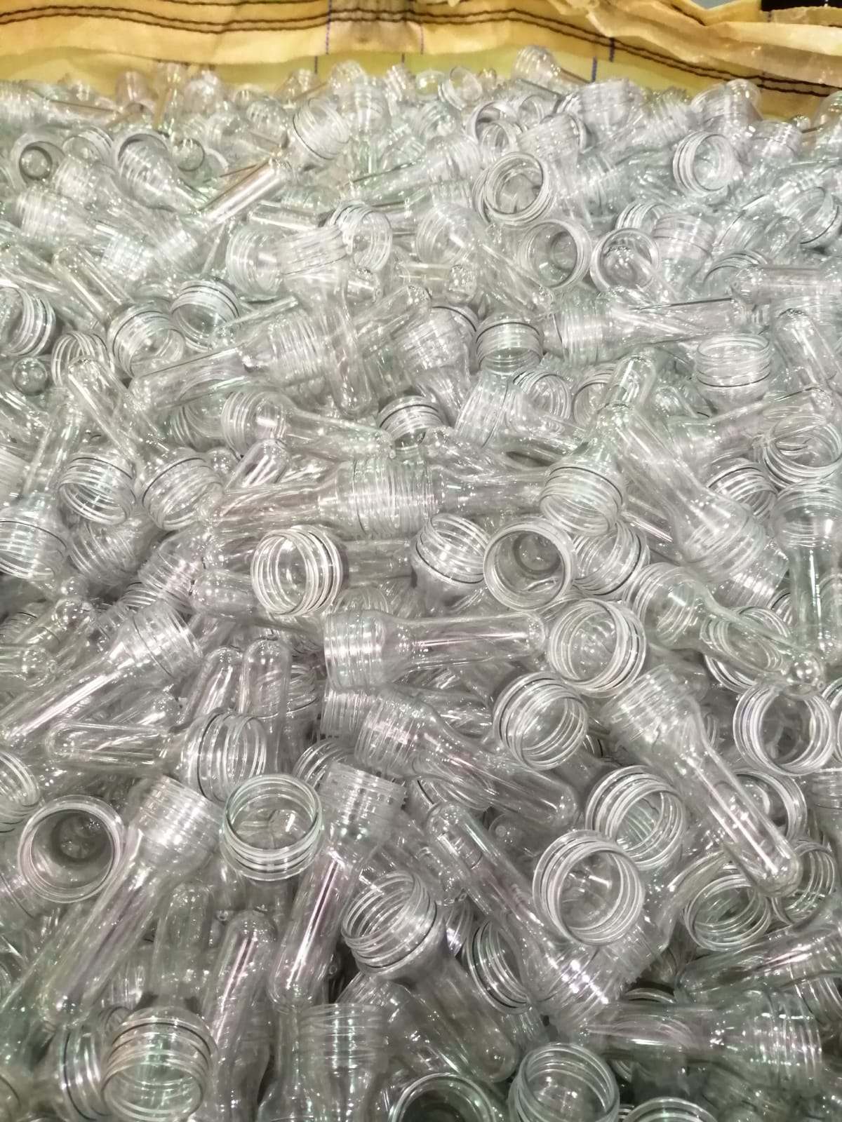 PET Preforms Scrap Blue & Clear